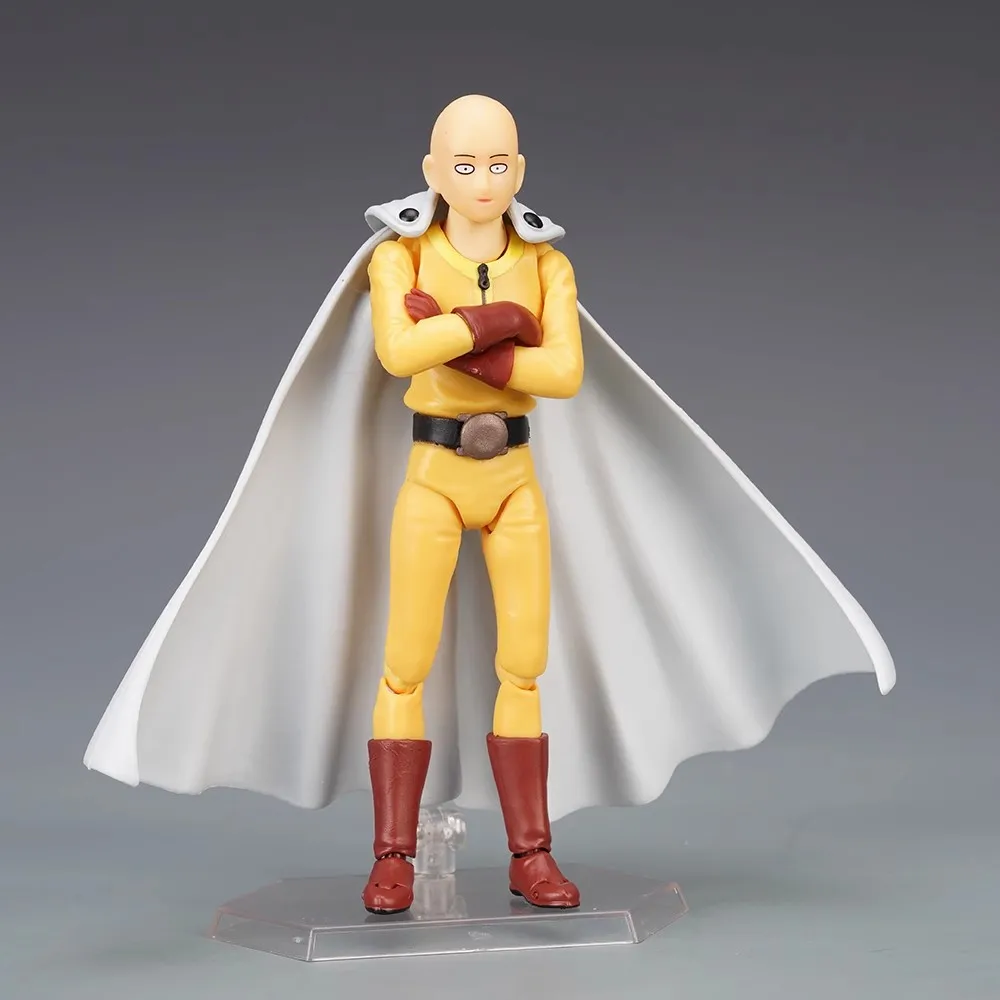 Anime One Punch Man Saitama Figma 310 PVC Action Figure Collectible Model Speelgoed Verjaardagscadeau 14 cm