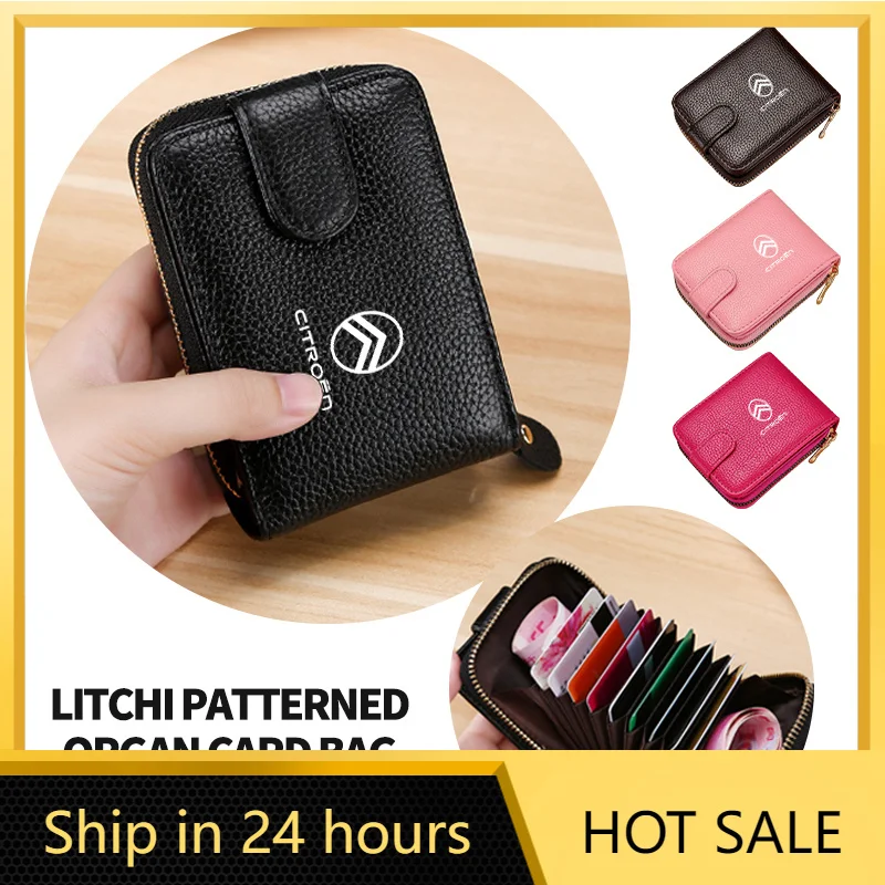 

Car Sticker Credit Card Holder Business Bank Card PU Card Cash Storage Clip For Citroen C4 C3 C5 C1 C2 C6 VTS C4L DS3 DS4 DS5 Gr
