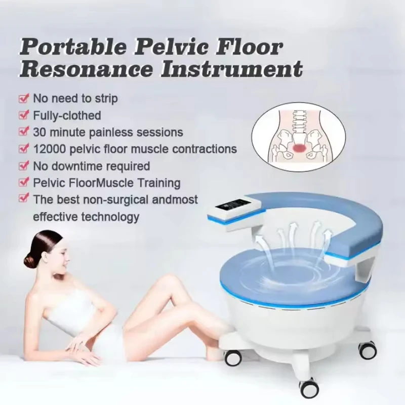 EMS Pelvic Floor Muscle Training Chair - Personal Muscle Stimulator for Urinary Incontinence Treatment Home Health Care Equipmen