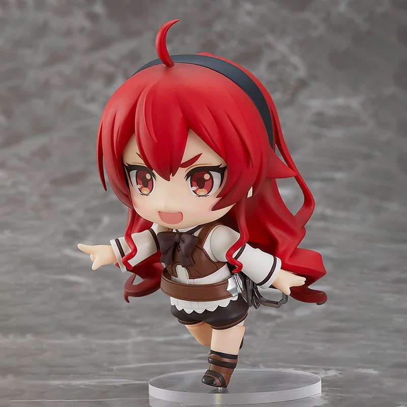 【100% أصلي】شركة GOOD SMILE Mushoku Tensei ~ Isekai Ittara Honki Dasu ~ Eris Boreas Greyrat - Nendoroid ( # 1567) الارتفاع = 10 سم #2