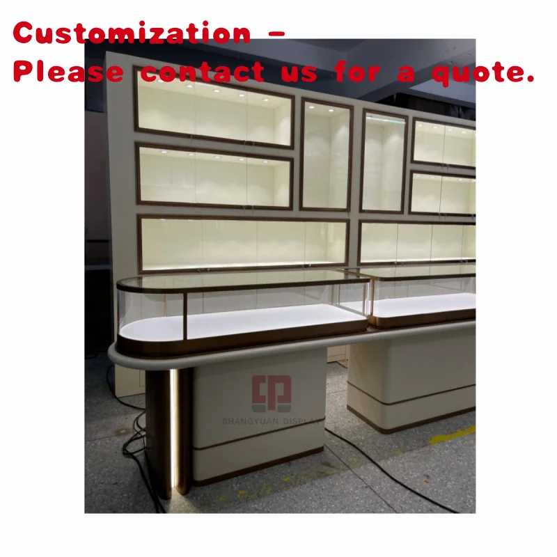 

Custom.Shenzhen Роскошные витрины для ювелирных изделий Антикварный шкаф для демонстрации ювелирных изделий Ювелирный магазин Стеклянный шкаф Мебель