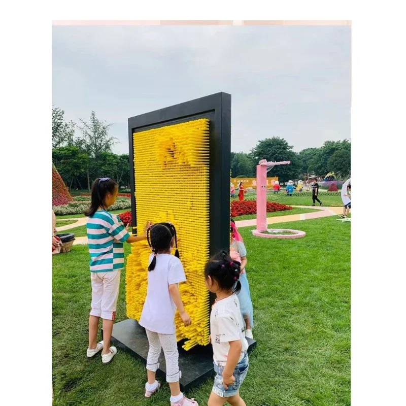 Children's 3D Nail Wall Amusement Park Play Wall Games For Sale Shopping Center