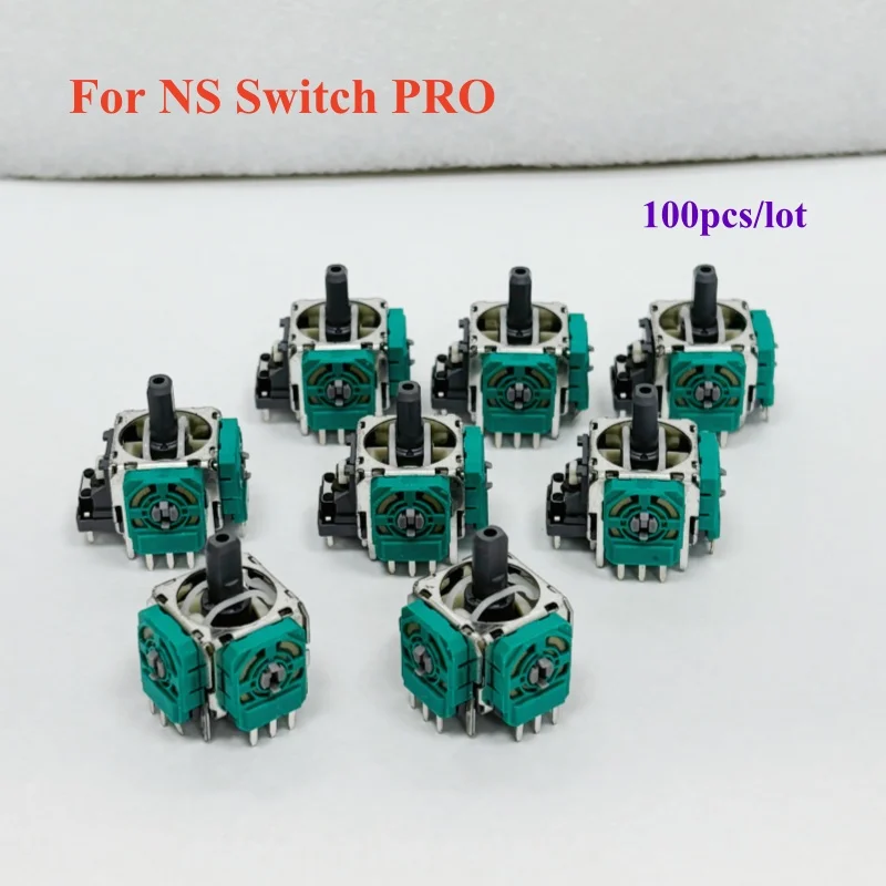 100pcs/lot Original Part 3D Analog Joystick Thumb Stick Joystick Sensor Module for Nintend Switch NS Pro Controller Joypad