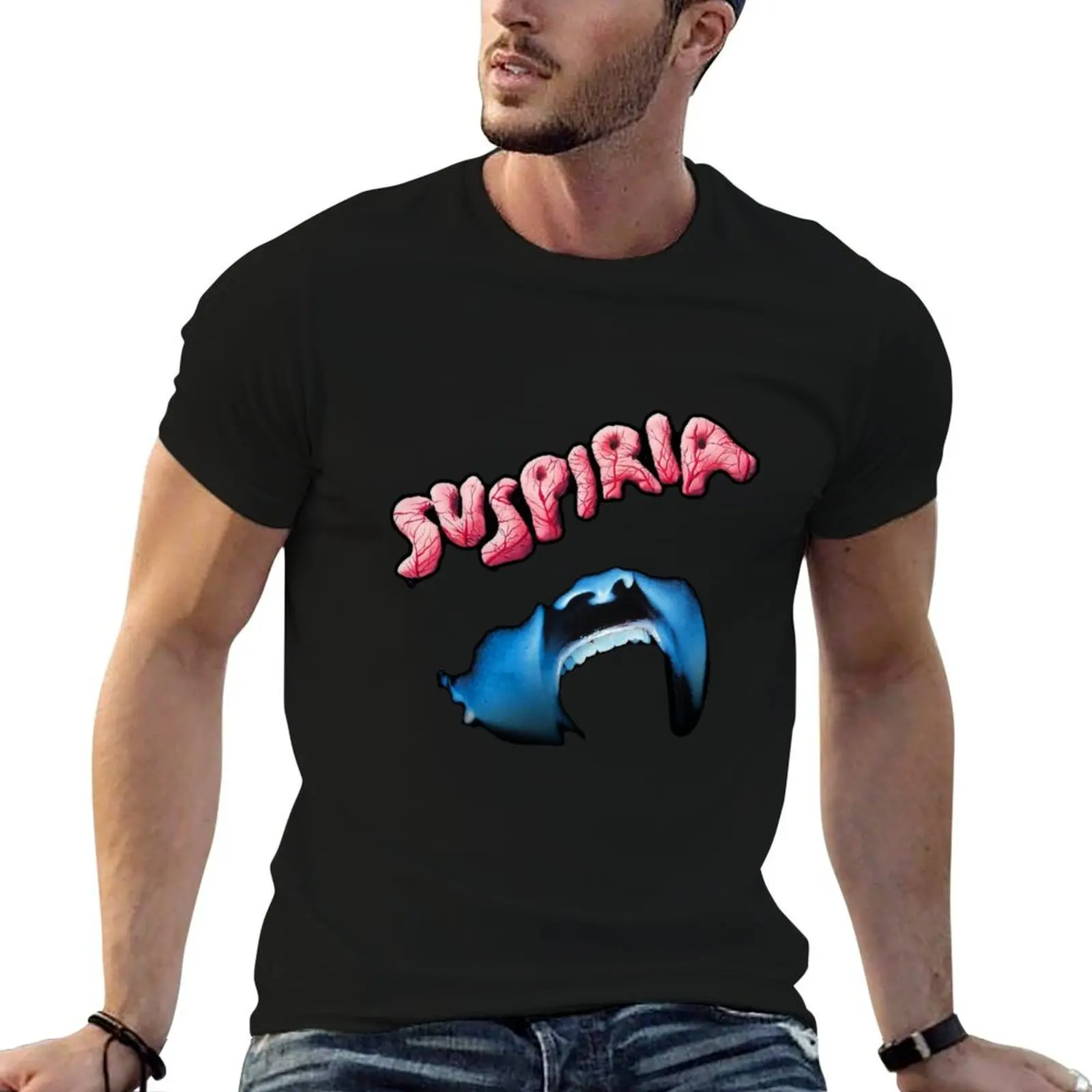 

Suspiria T-Shirt anime tshirt man t shirt heavy cotton t shirts for man graphic funny T-shirt