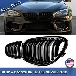 SAIQINGSP Car Accessories Tools Front Bumper Grille For BMW F12 F13 F06 M6 640i 650i 2012-2018