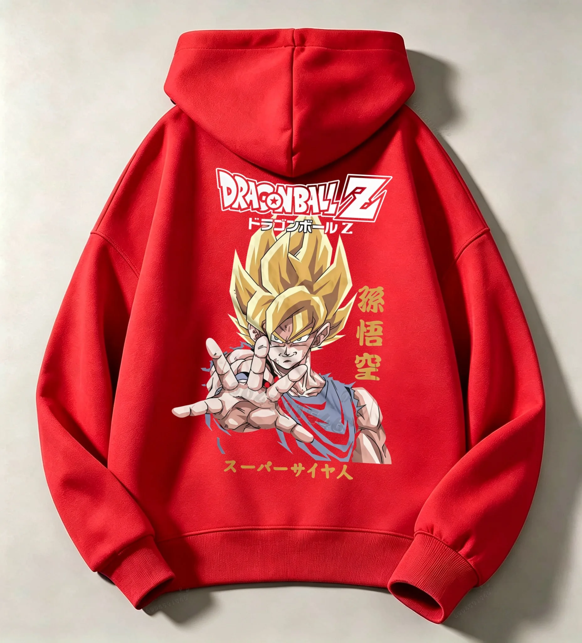 Dragon Ball Z Herbst/Winter Kinder-Kapuzenpullover - Cooler Charakter-Anime-Print Warmer Pullover für Jungen und Mädchen – Detail 11