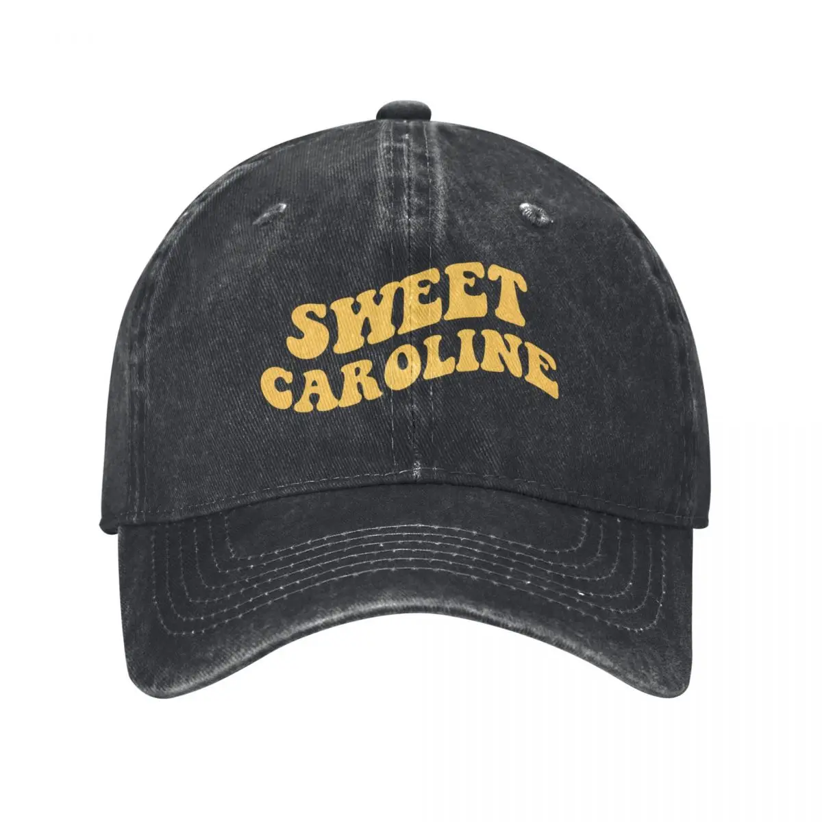 Sweet Caroline Baseball Cap Fishing cap Sunscreen black Men's Hats Women's