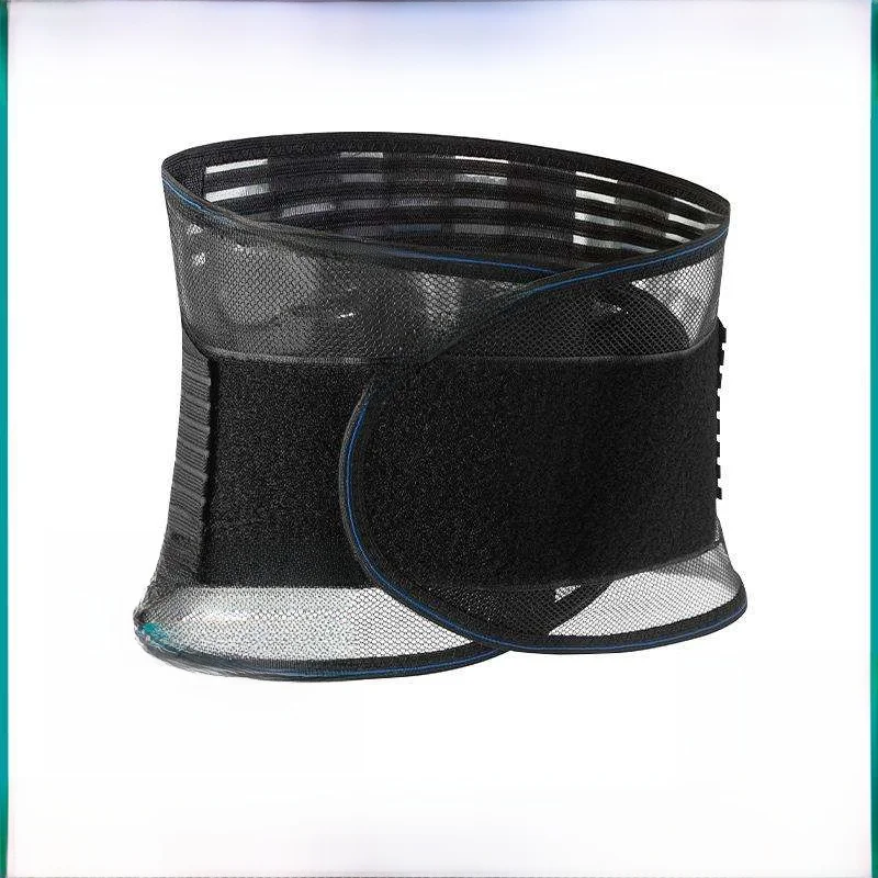 

Дышащий спортивный пояс для поддержки поясницы, фиксирующий бандаж для бега и фитнеса, пояс для бега и длительного сидения, для поддержки живота