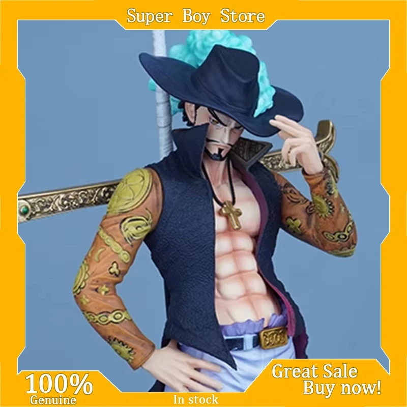 

ONE PIECE Hawkeye Mihawk 28cm Anime Figures Dracule Mihawk PVC Statue Model collection Room decoration Boys Birthday Gifts Toys