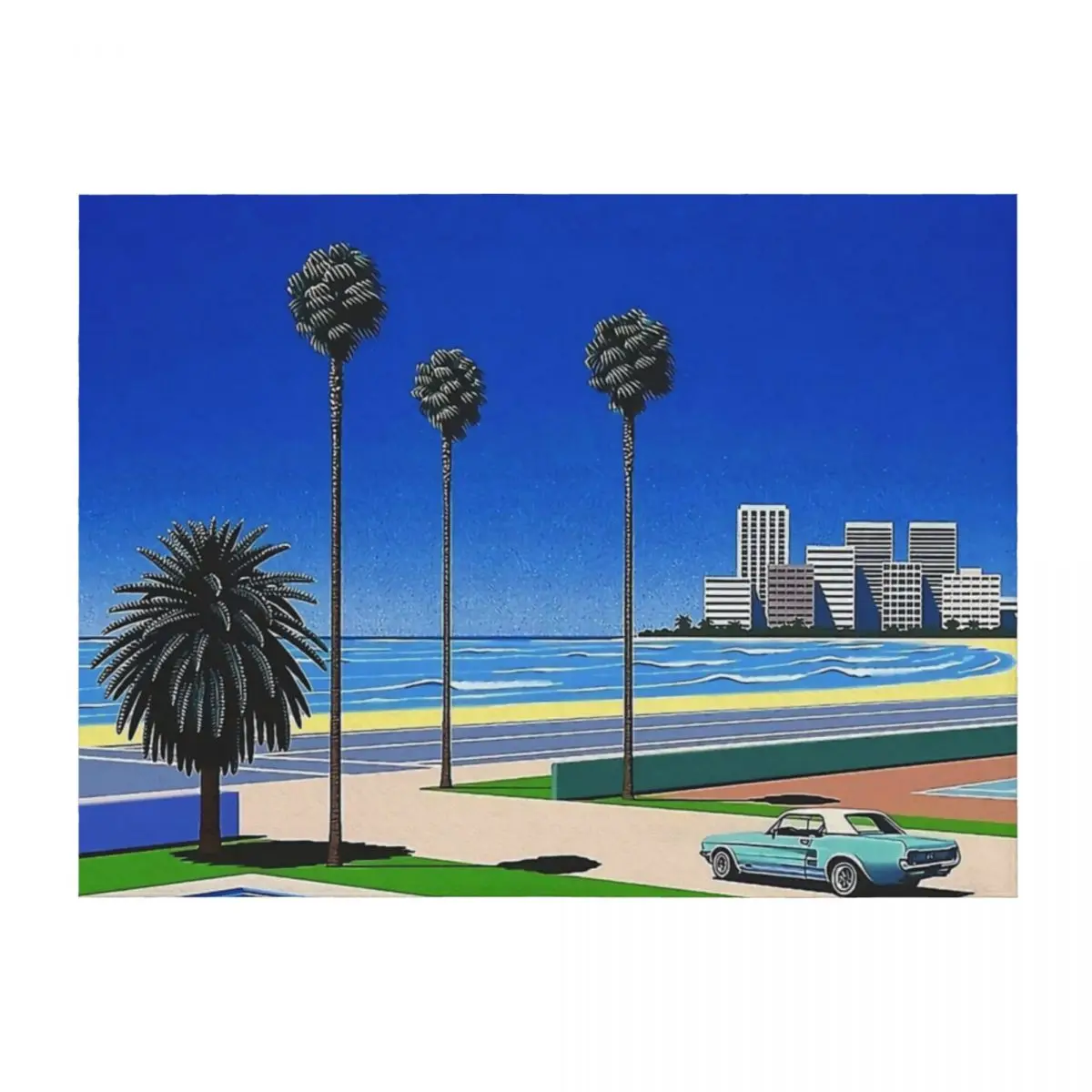 

Hiroshi Nagai Vaporwave Throw Blanket Furrys Weighted Retros Personalized Gift Blankets