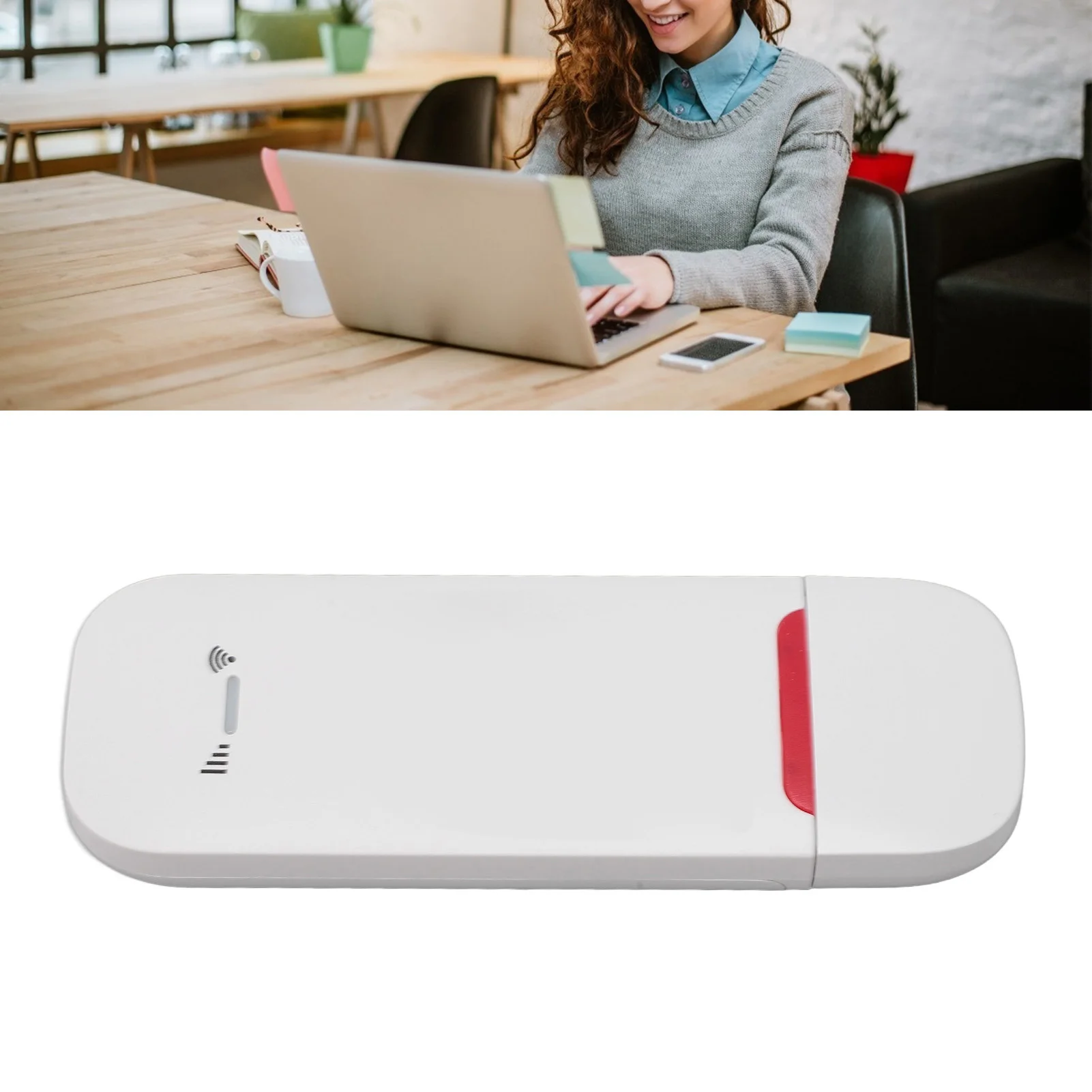 

USB-модем 4G LTE, стабильный беспроводной маршрутизатор с точкой доступа 4G, 500 Мбит/с, поддержка Plug and Play, 10 пользователей, со слотом для SIM-карты для деловых поездок