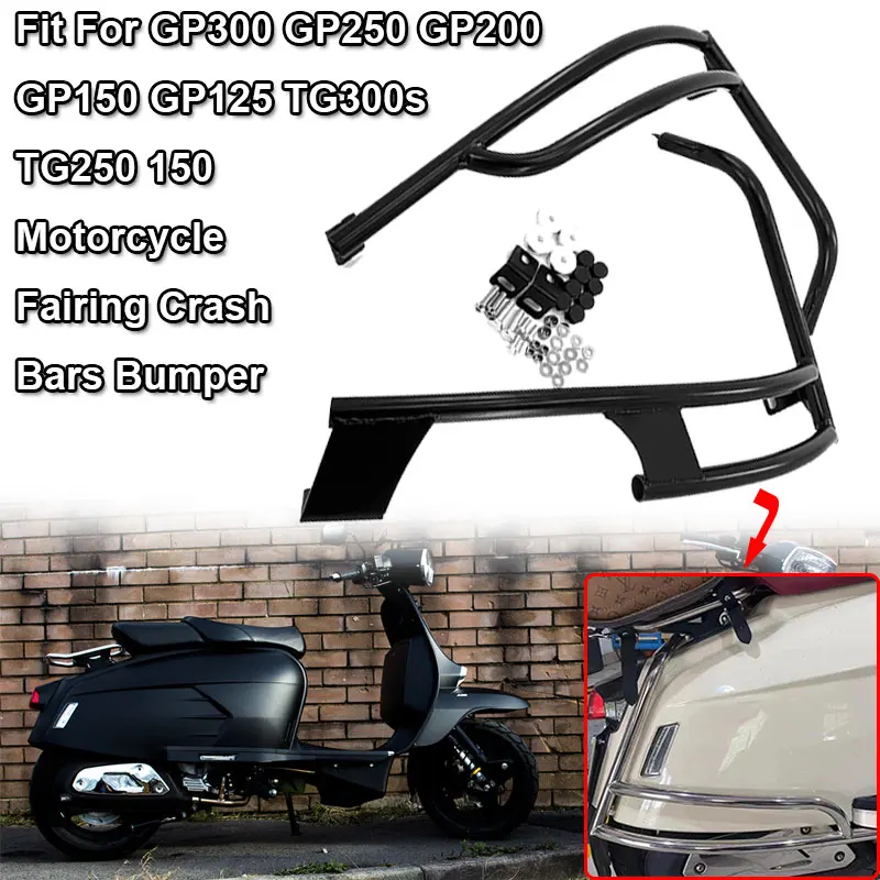 Fit For Royal Alloy GP300 GP250 GP200 GP150 GP125 TG300s TG250 TG150 Motorcycle Engine Crash Bar Frame Bumper Fairing Protector