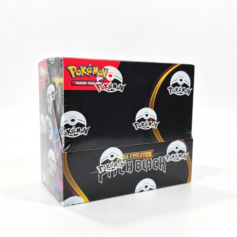 360Pcs pkm Card Prismatic Evolutions PHANTASMAL FLAMES Scarlet Violet 151 Black Bolt English Booster Battle Transaction Card Toy