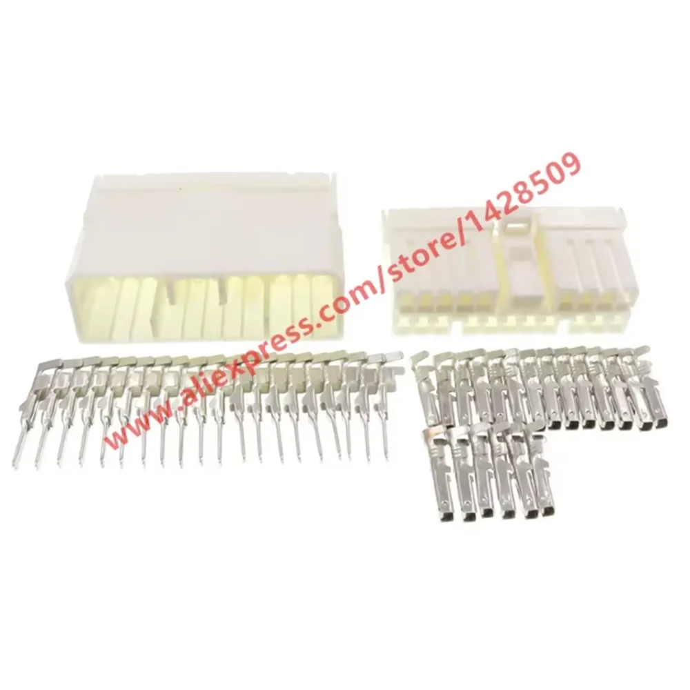1 Set 20 Pin Electrical Auto Wiring Wire Connector Female Male Cable Connectors 174936-1 368511-1