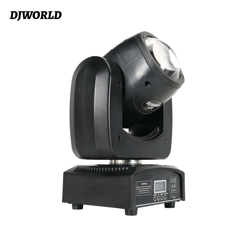 2PCS 100W Mini Beam Moving Head Light DMX RGBW Lights Lyre Stage Effect Lighting For DJ Disco Bar Party Club Wedding Party