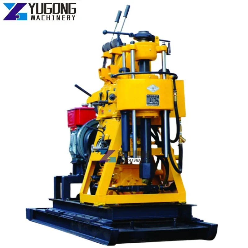 150m Portable Borewell Drilling Machine Crawler Water Well Drilling Rigs Exploration Drilling Rig Machine