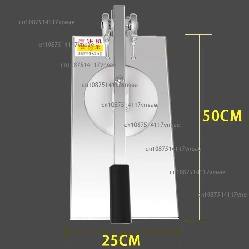 12cm/14cm/16cm/18cm/20cm/22cm/24cm máquina de prensagem de massa de pizza/imprensa manual de achatamento de massa de pizza