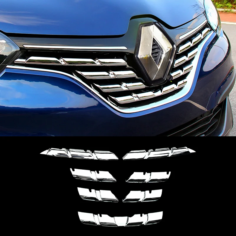 Car Intake Grille Protection Cover Trim Accessories For Renault Kadjar 2016 2017 2018