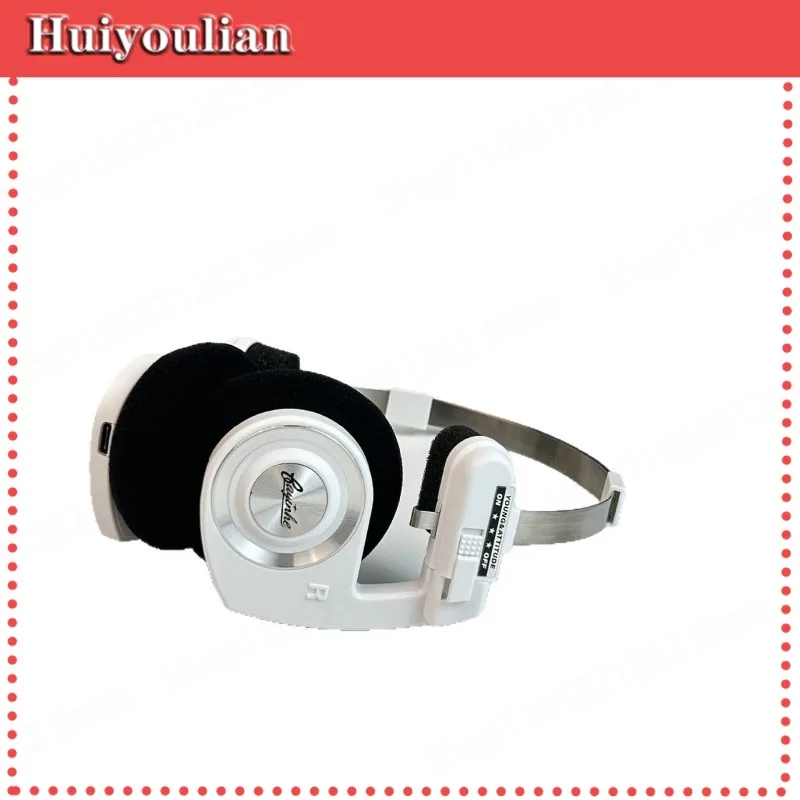 Retro Over Ear Bluetooth Headphones Support Call Compact Portable Outdoor Shooting Headset