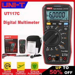 UNI-T UT117C Bluetooth Digital Multimeter 60000 Counts Professional MultimetroTrue RMS AC/DC Current Voltage Tester Auto-Range