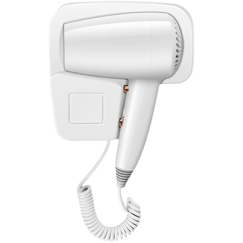 Hotel hair dryer wall-mounted home hotel special bathroom quick-drying large wind non-punching hair dryer