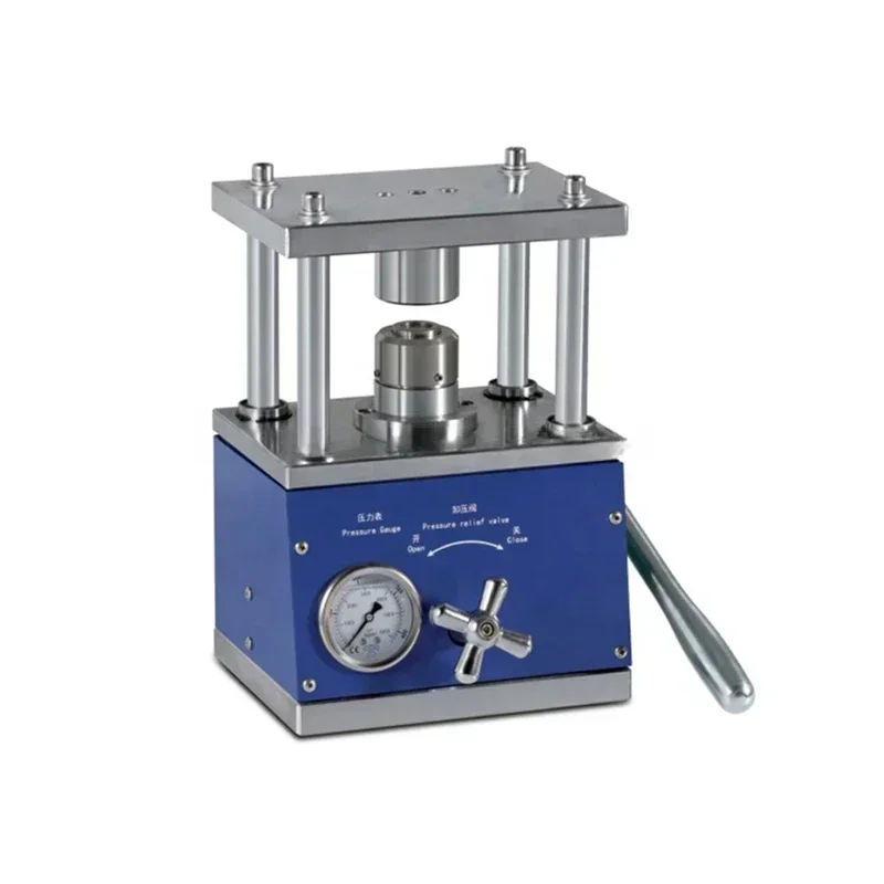 

Hot SalesManual Hydraulic Coin Cell Crimper Machine For Coin Cell CR20XX Cases Sealing