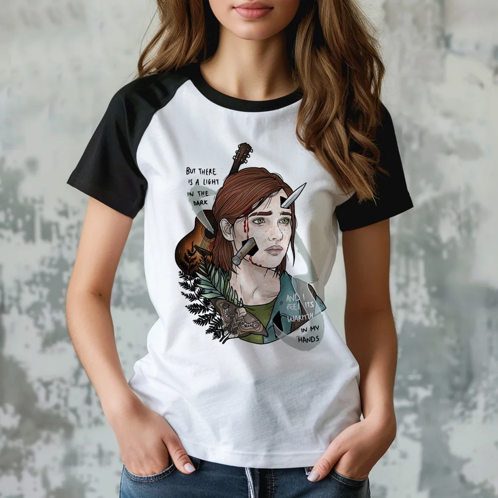 the Last of Us tshirt women comic manga summer t-shirts female streetwear clothing