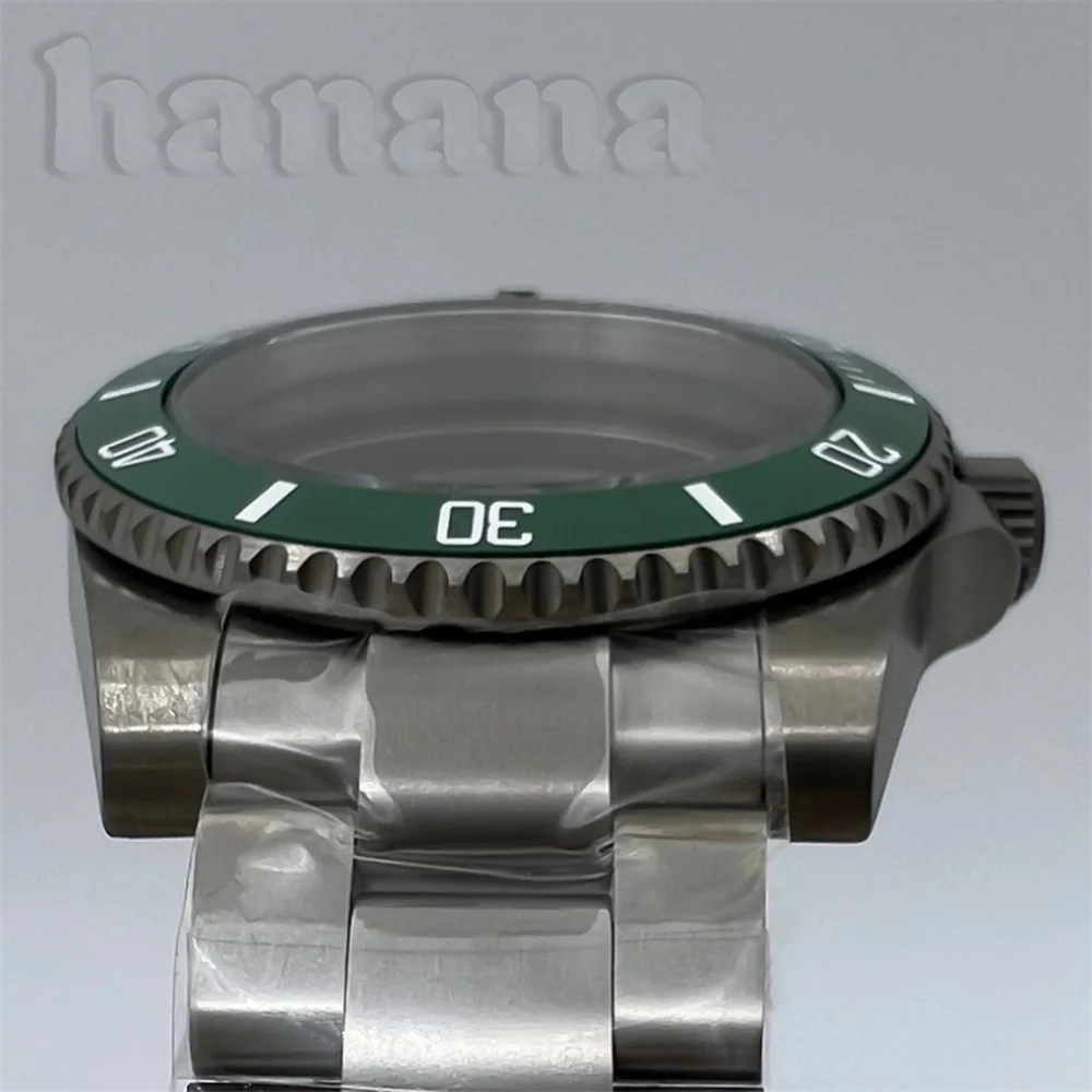 PT5000 40 мм SUB GMT титановый корпус ремешок с сапфировым стеклом подходит для NH34 NH35A 36 ETA2824 механизм запасные части для механических часов