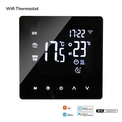 Tuya Smart Wifi Termostato Riscaldamento a Pavimento Elettrico Caldaia ad Acqua/Gas LCD Digitale Touch Controllo della Temperatura per Google Home Alexa