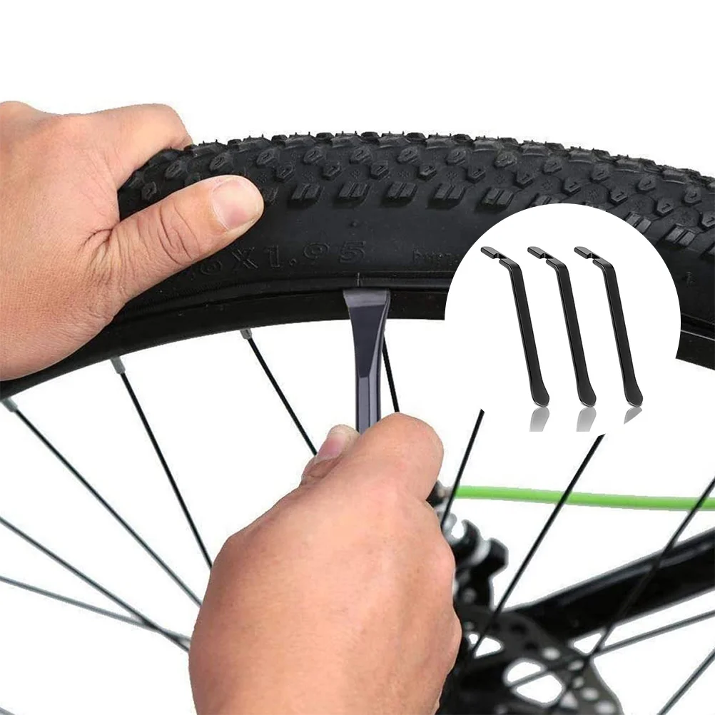 3 قطع عتلات إطارات الدراجة المتقدمة لتقييم التآكل والقرر على أداة صيانة الدراجات البديلة عتلات إطارات الدراجة #1