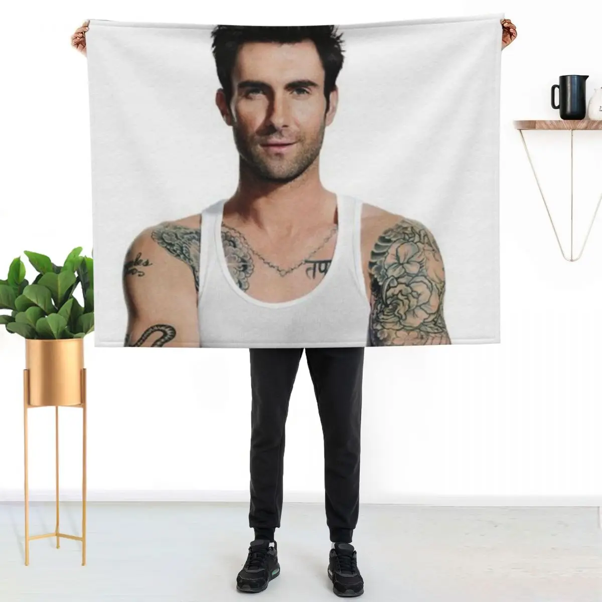 adam levine Throw Blanket Decorative Soft Throw Blanket for Couch Sofa