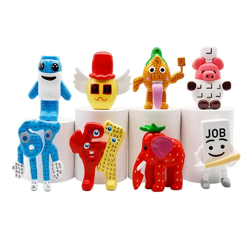 Ruba um cérebro modelo boneca italiano brainrot figuras de ação anime ornamentos 67 casa 9 trabalho morango elephan crianças brinquedos presente