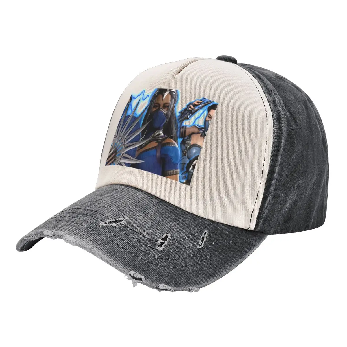 Mortal Kombat 1 - Kitana MK Baseball Cap Anime Hat Sun Hat For Children Golf Hat Designer For Girls Men's