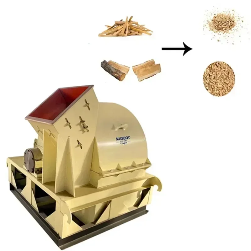 YG Sawdust Wood Crusher Machine Sawdust Briquette Making Machine Diesel Wood Sawdust Processor Crusher Machine For Sale