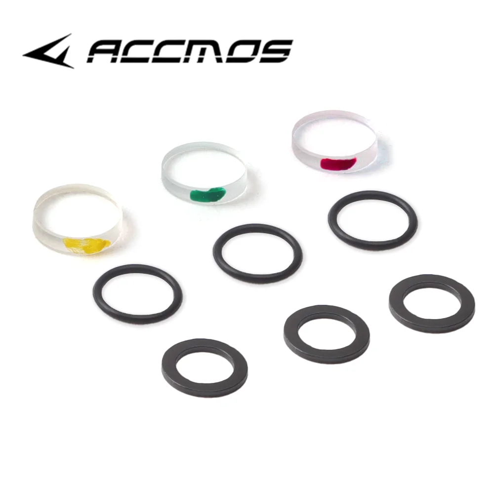 LENS CLARIFIER Compound Bow and Arrow Peep Core Sight 4x 6x 8x Sight Lens Magnifying Glass 1 Set