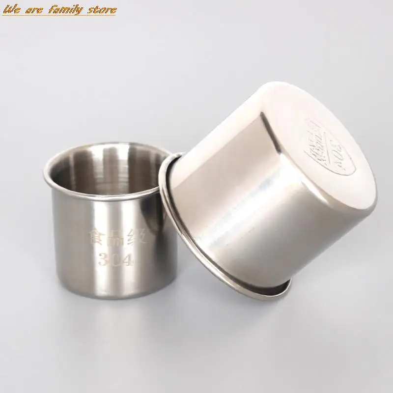 150Ml/250Ml/370Ml Baja Nirkarat Mug Bir Kopi Teh Anggur Susu Tumbler Portabel Kantor Perjalanan Cangkir Air Perlengkapan Minum