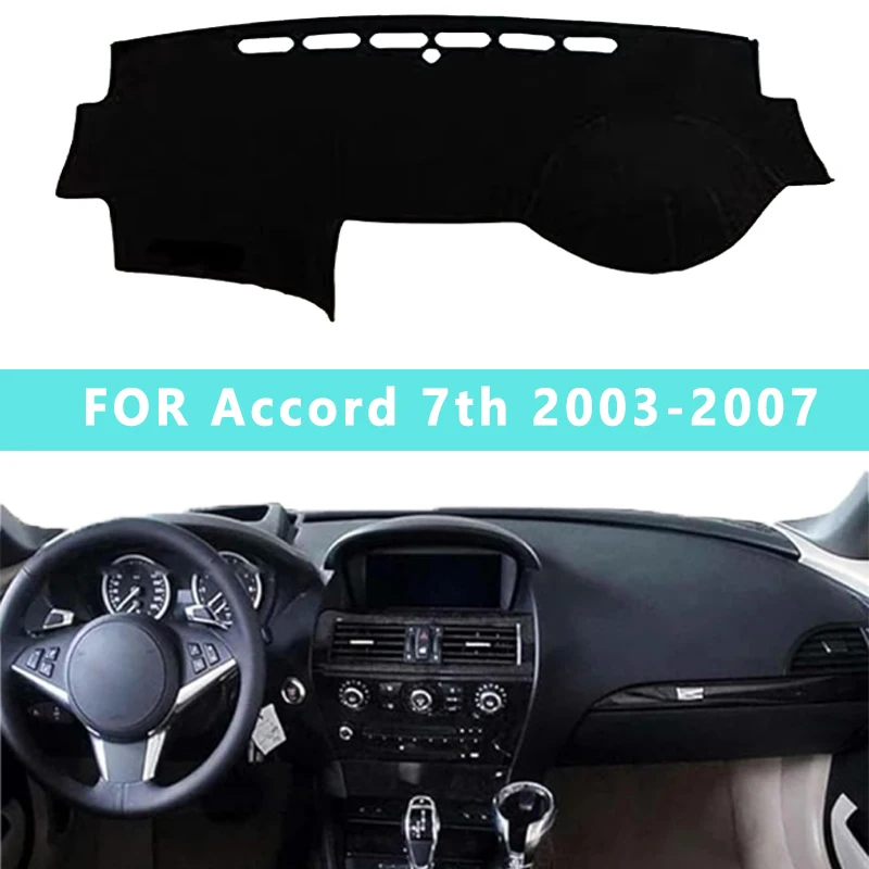 

Car Dashboard Cover Sun Shade Mats Avoid Light Pads Instrument Panel Protective Carpets For Accord 7th 2003-2007 2004 2005 2006