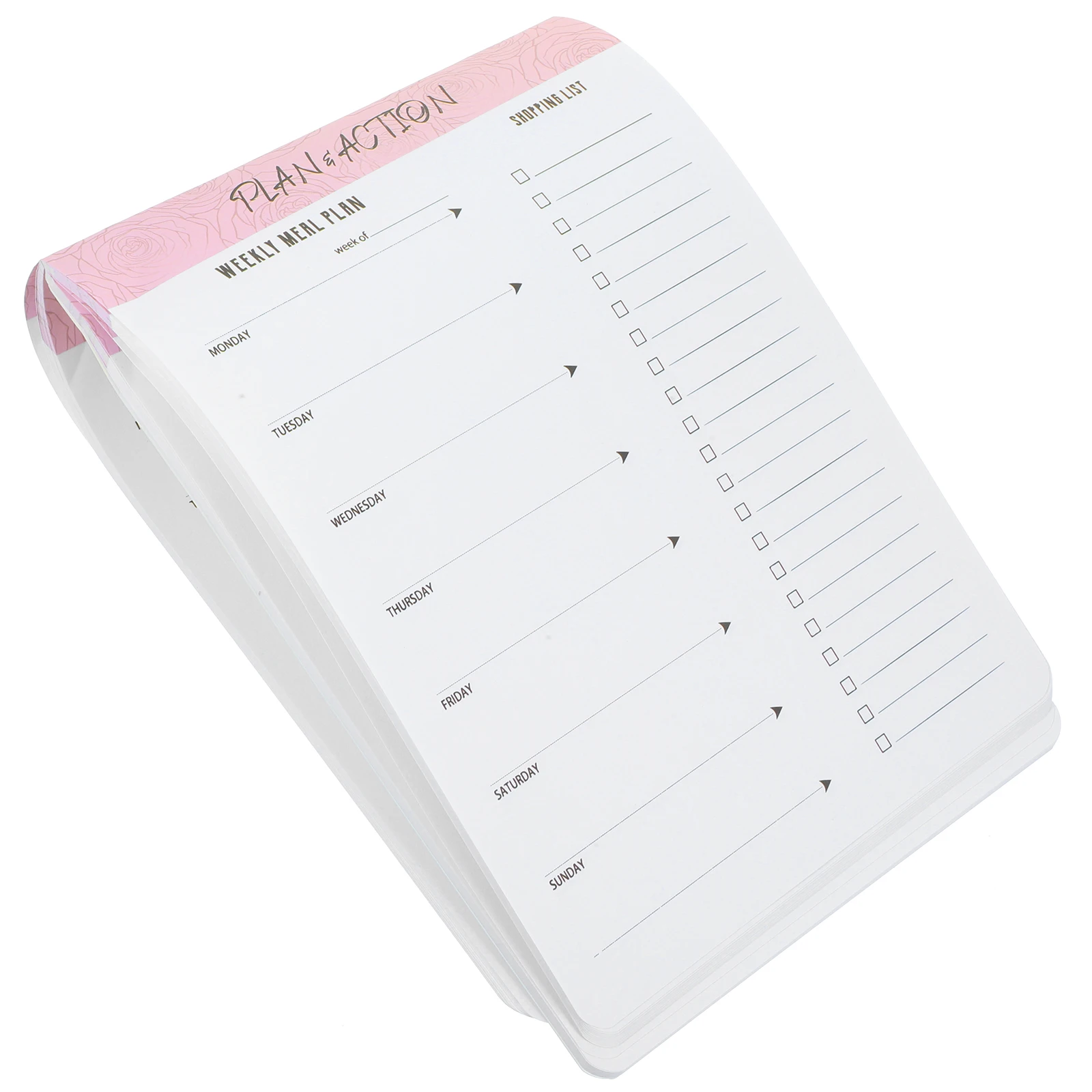 Blocco note strappabile per ufficio Memo domestico Portatile compatto Multifunzione Uso quotidiano Planner Scrittura Schizzi Regalo