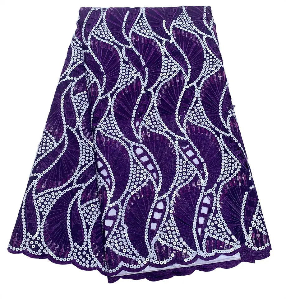 

Embroidery Handcut French Lace High Quality African Organza Lace Tulle Mesh Fabric Nigerian Dubai Traditional Occasional Wear