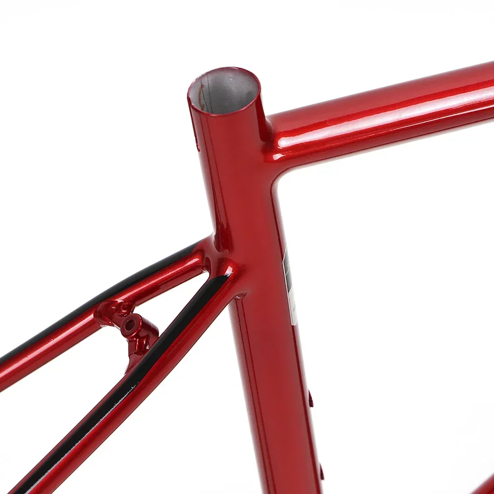 Hot Selling Twitter Bicycle Smile Aluminium Bike Frame 700C Road Bike Frame C Brake Racing Bicycle Accessories for Men