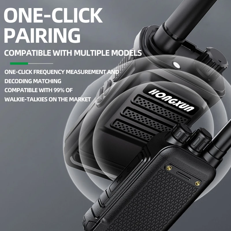 HX-368 جهاز اتصال لاسلكي صغير 3 وات 400-520 ميجا هرتز تردد بمفتاح واحد مطابق للبطارية ذات سعة كبيرة أفضل قيمة للمال