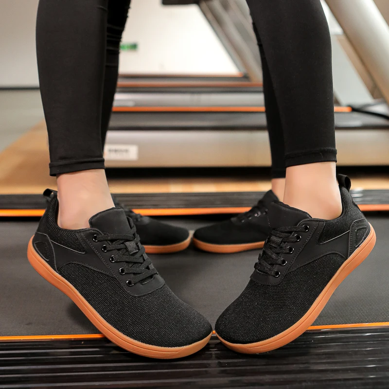 Wide Toe Shoes for Men and Women Simple Breathable Comfortable Outdoor Barefoot Walking Sports Shoes 2025 Fashionable Wide Width