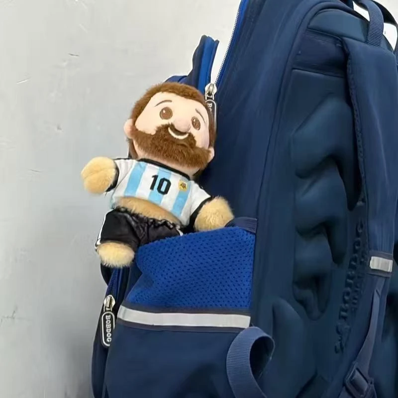 15CM Argentina Portugal Doll Plush Figure Star Commemorative Merchandise Cartoon Pendant Fan Collectible Accessories Gifts