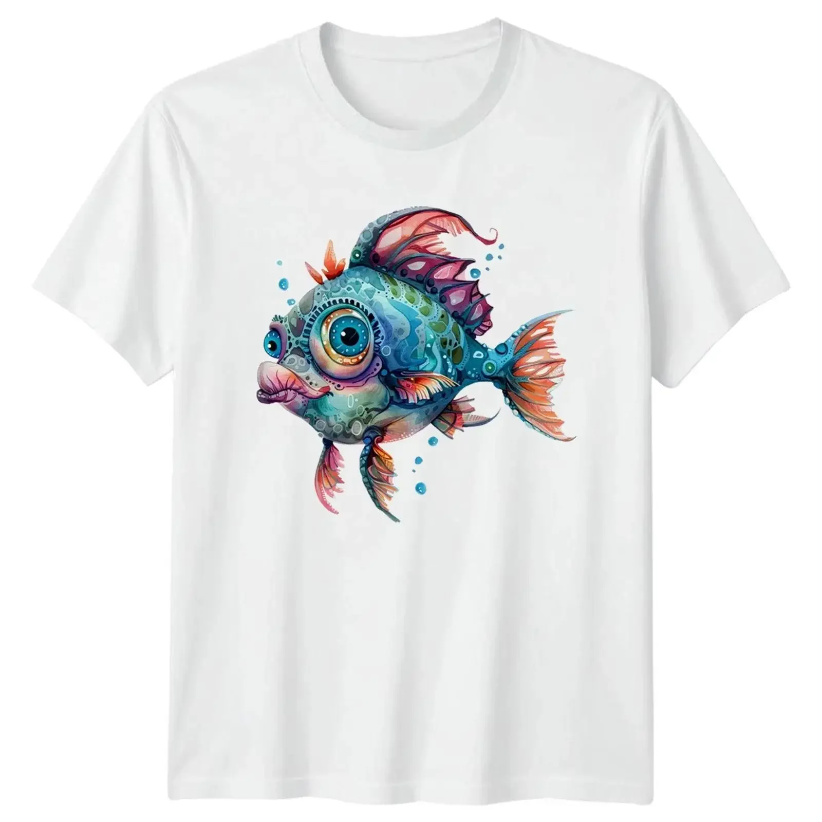 Steampunk Fisch T Shirt Fantasy Mechanische Kunst Geburtstag Geschenk für Sie und Ihn vintage Washed Unisex graphic Slightly