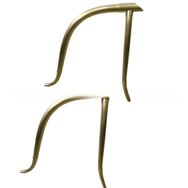 Brass armrest sofa frame armrest hardware accessories