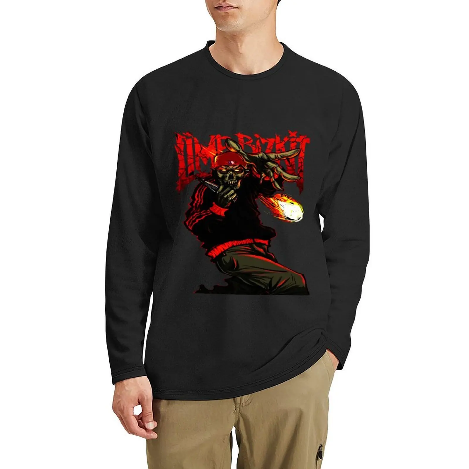 

limp bizkit Long T-Shirt kawaii clothes animal print shirt for boys new edition t shirt oversized t shirt t shirts for men