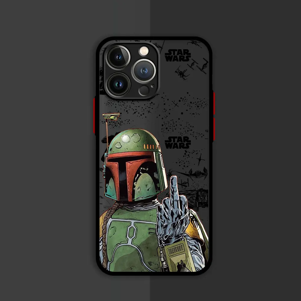 Cover Soft Phone Case for Apple iPhone 15 16 Pro XS X 12 Mini 14 16 Pro Max 11 Pro 13 16 Plus XR Back Stars Wars Cool Hero