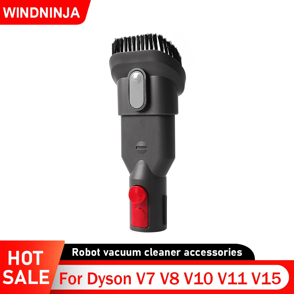 2 in 1 Suction Head Brush For Dyson V7 V8 V10 V11 V15 Vacuum Cleaner Accessories Suction Nozzle Head Brush Home Clean Spare Part