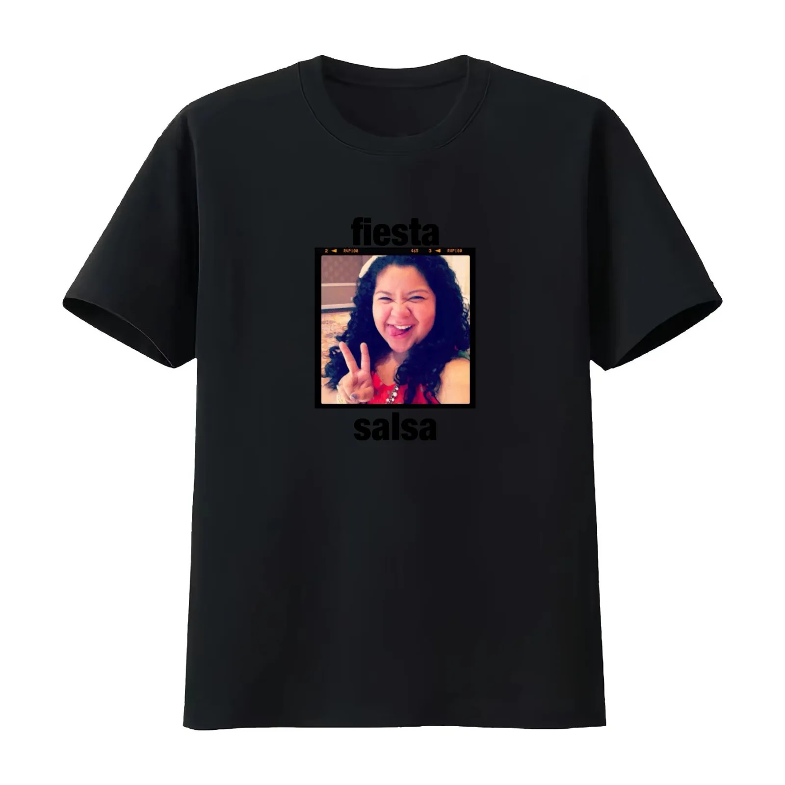 fiesta salsa raini rodriguez T-Shirt Summer Casual Cotton Tee Oversized Streetwear Tops Vintage Graphic Print 100% Cotton