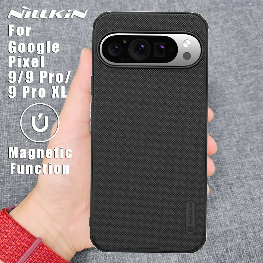 

for Google Pixel 9 Pro XL / 9 Pro / 9 5G Case Frosted Pro Magnetic Adapt Magsafe Matte full Back Cover